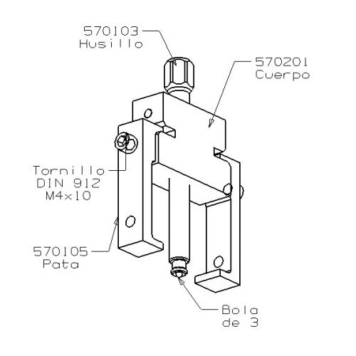 EXTRACTOR DE LIMPIAPARABRISAS FORZA